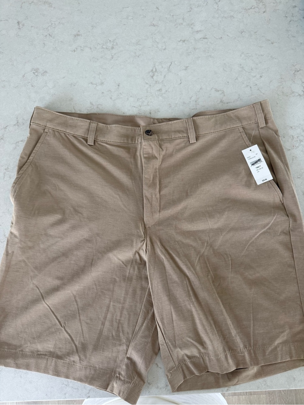 Izod Khaki/Tan Chino Shorts